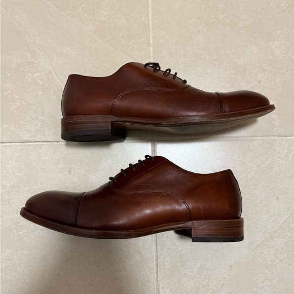 Beckett Simonon Dean Oxfords Full Grain Leather Oak Color Size 7 US Men’s main image 5